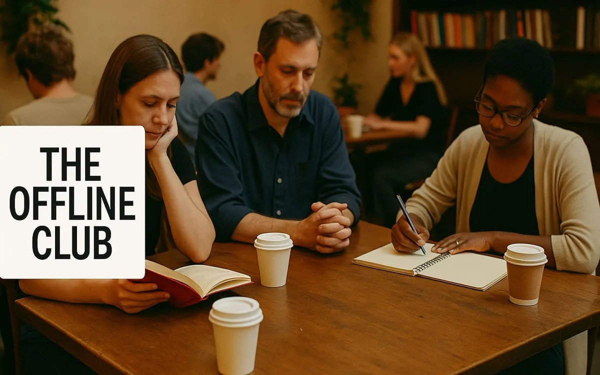 The Offline Club: eventi senza smartphone in Europa