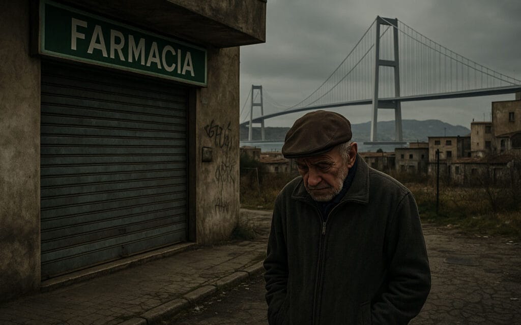 farmacia chiusa e ponte di messina