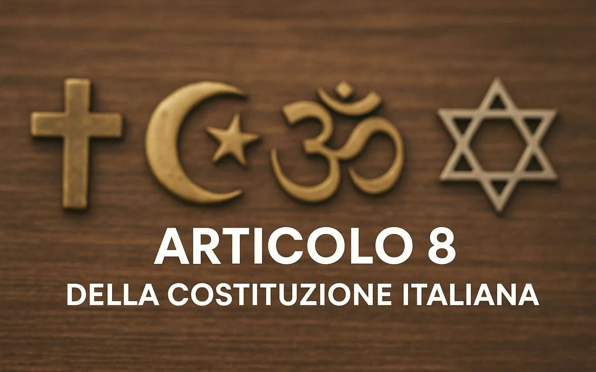 Articolo 8 – Libertà religiosa per tutte le confessioni