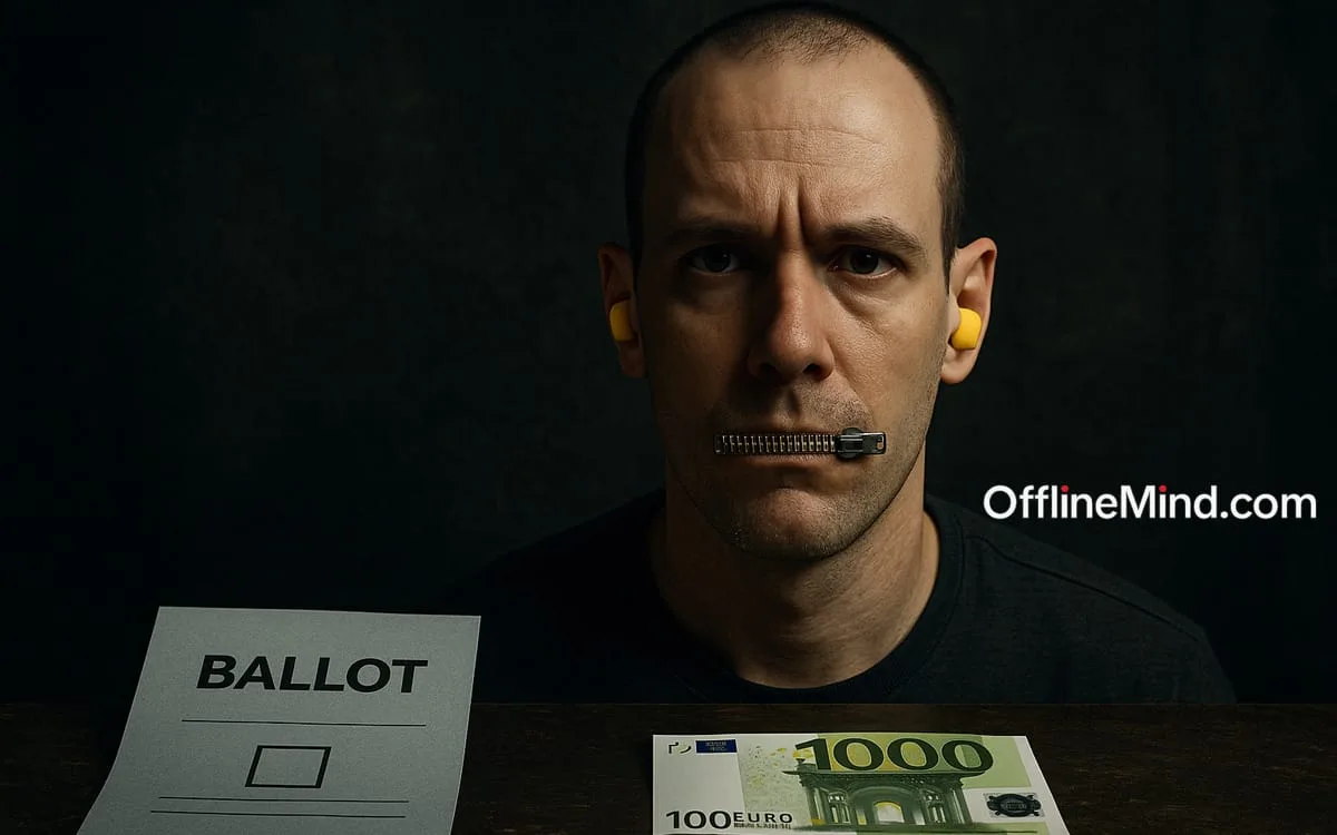 Ti comprano il voto, ti fottono la libertà
