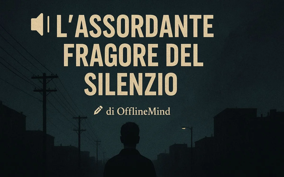 L’assordante fragore del silenzio