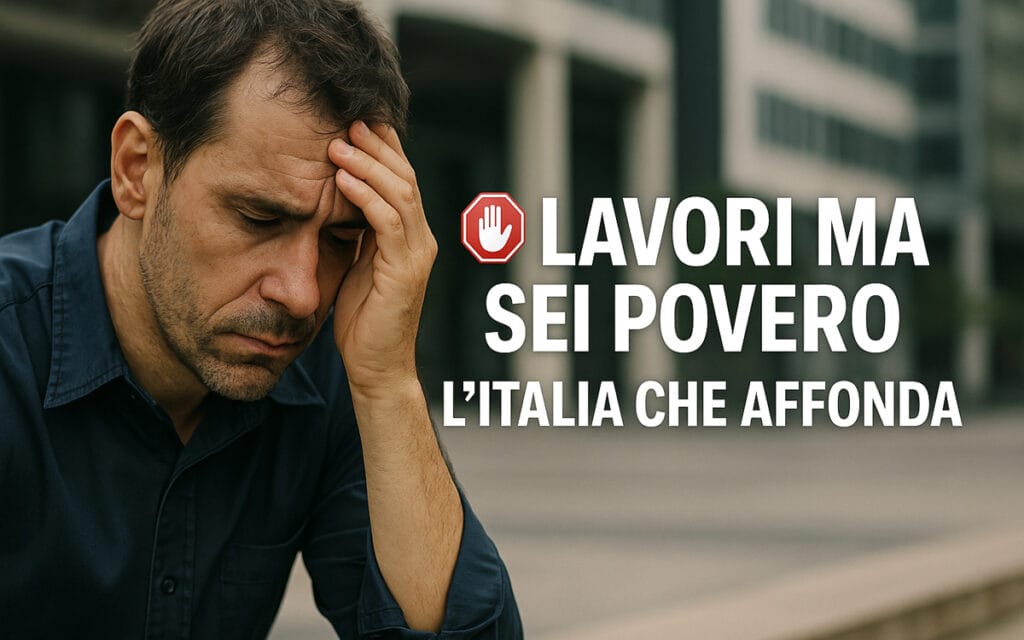 lavori ma sei povero