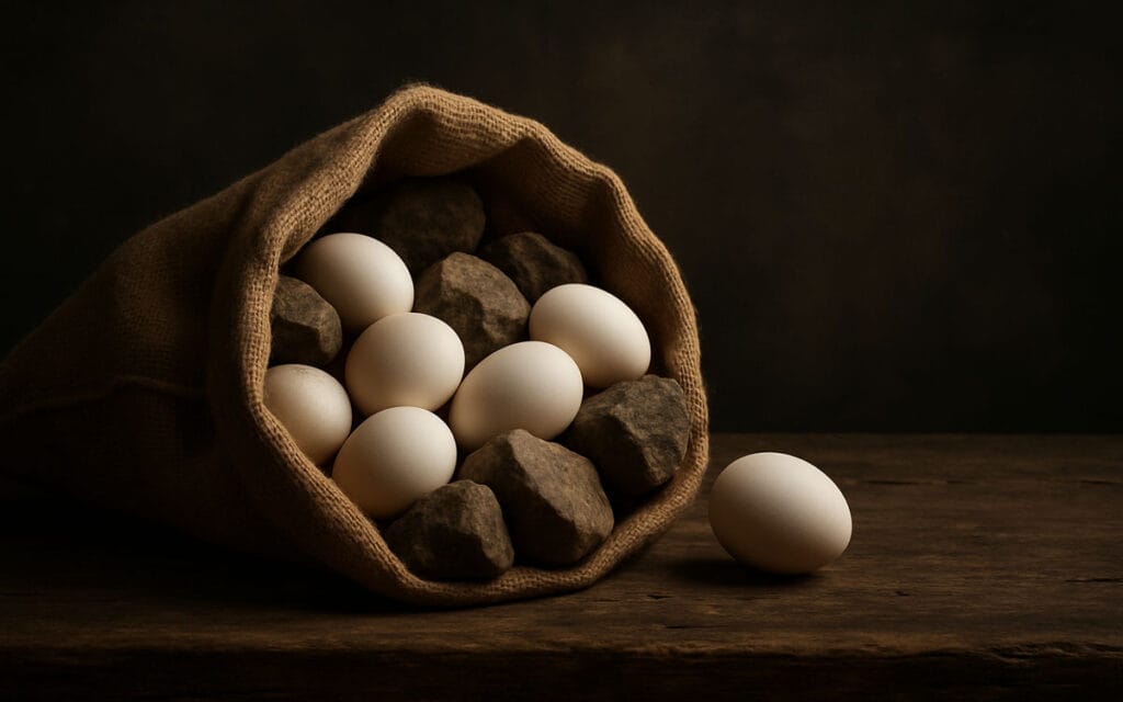 pietre e uova