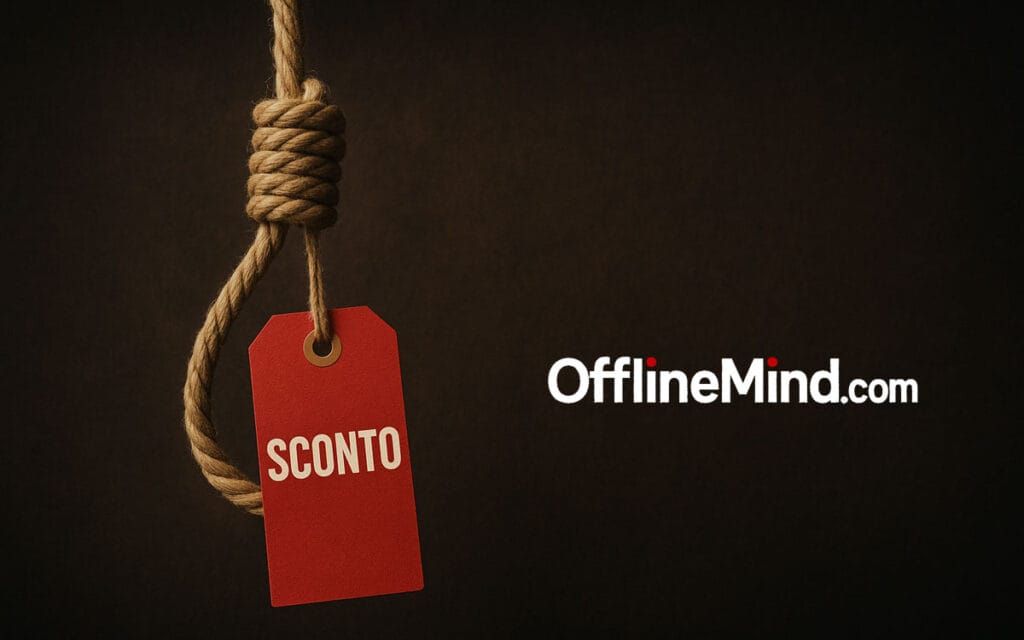 sconto impiccato