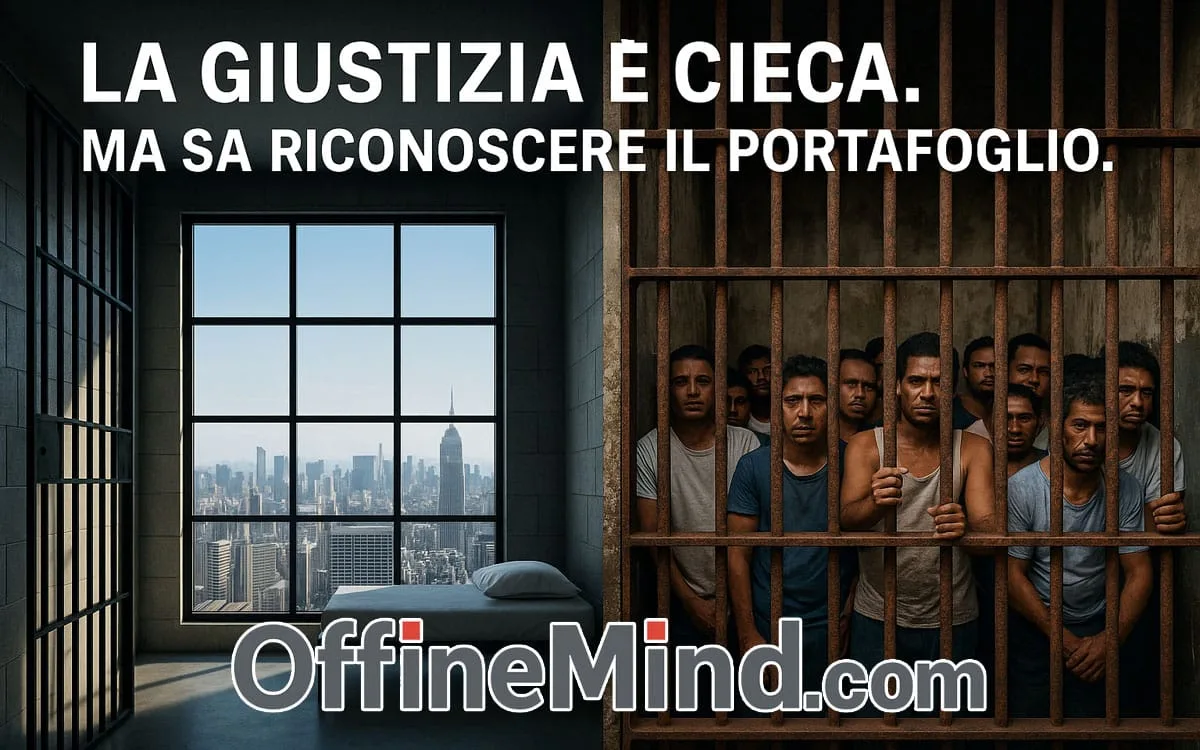 Giustizia per ricchi, carcere per poveri