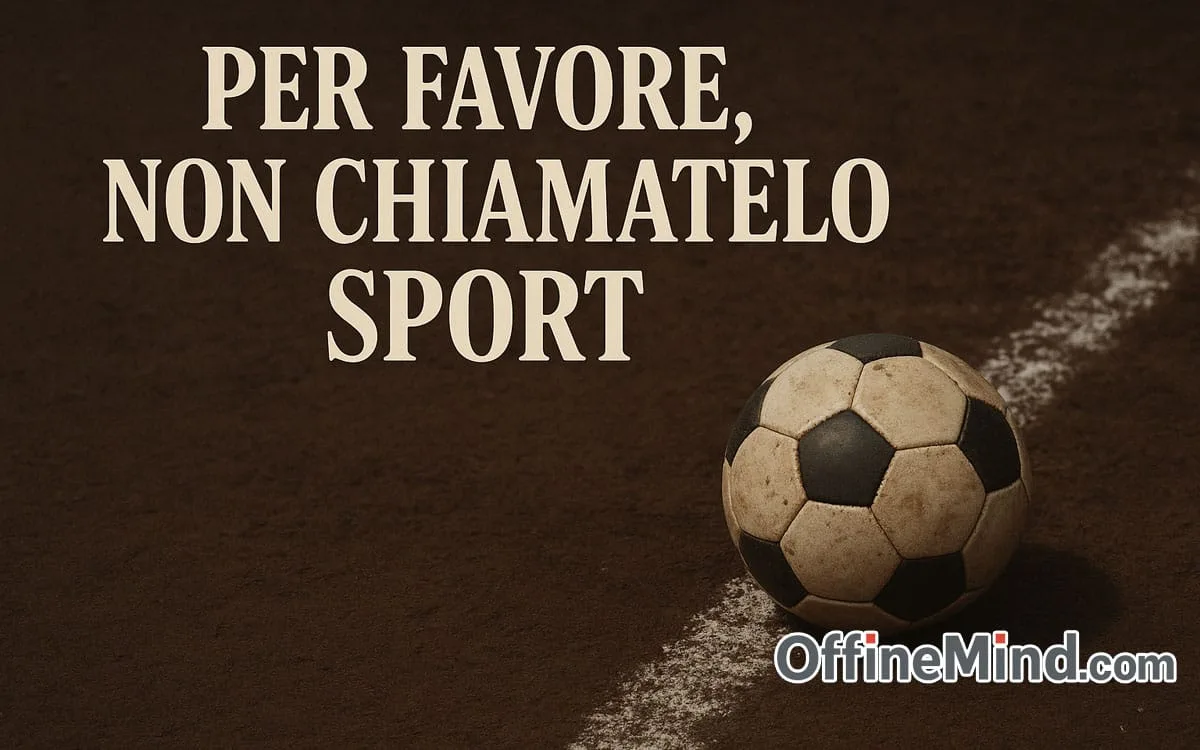 Non chiamatelo più sport: è solo spettacolo