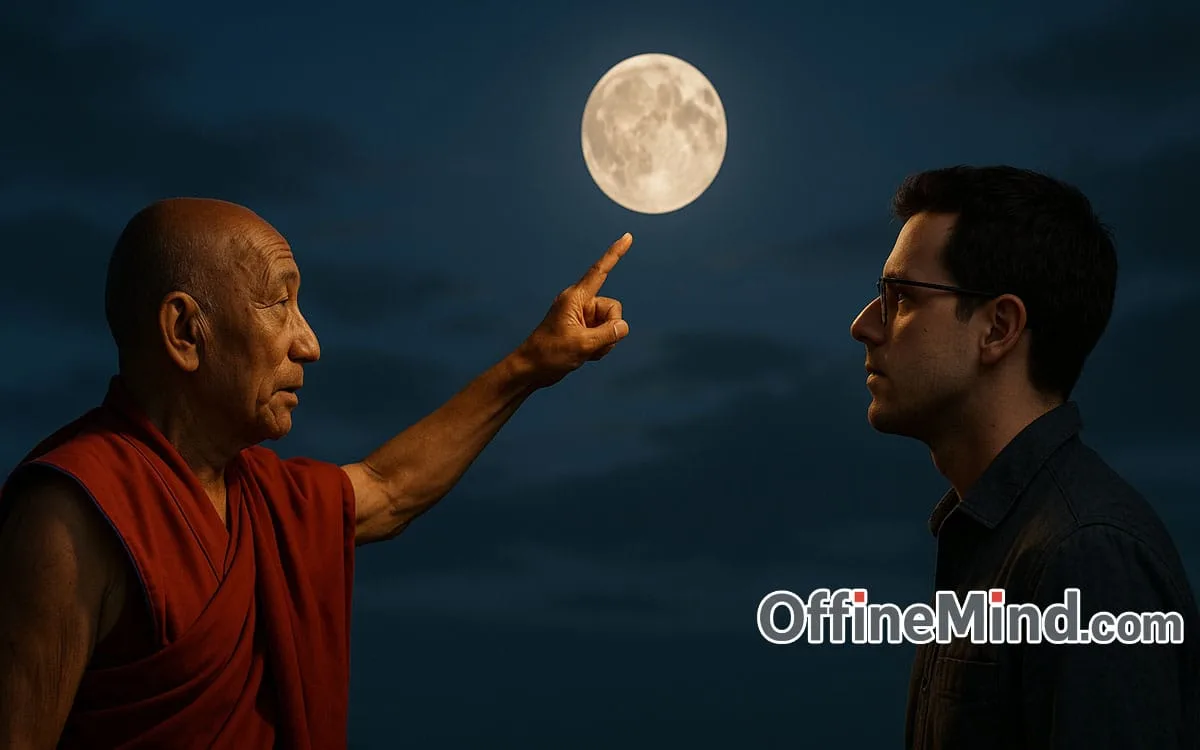 Quando il dito vale più della luna