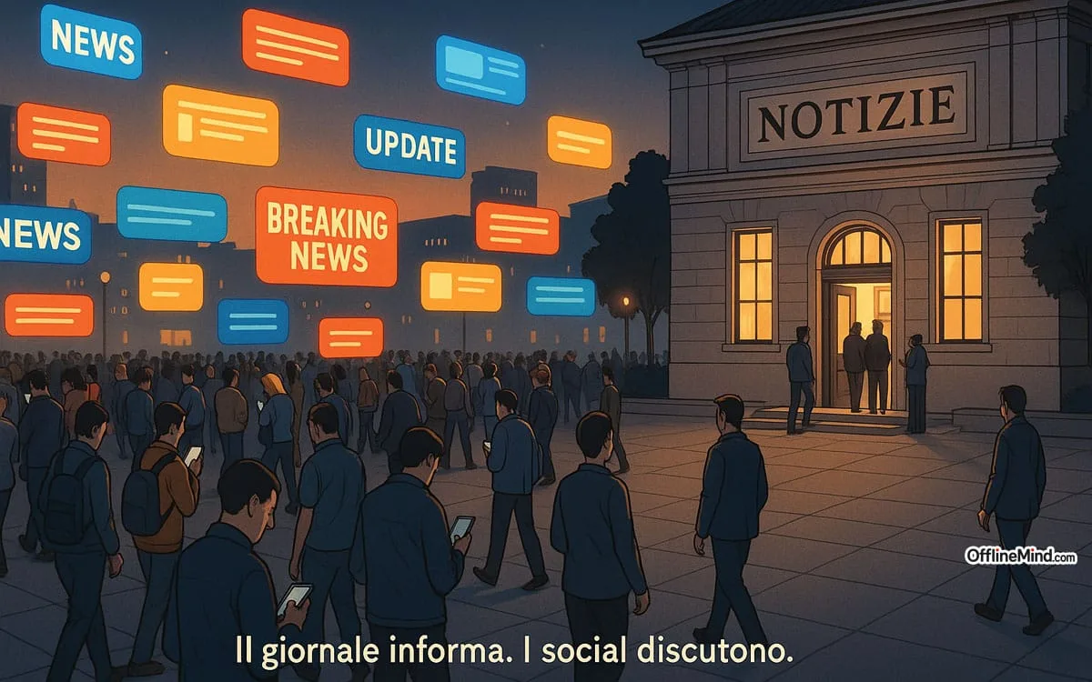 Social e giornali: riportare i ruoli al loro posto