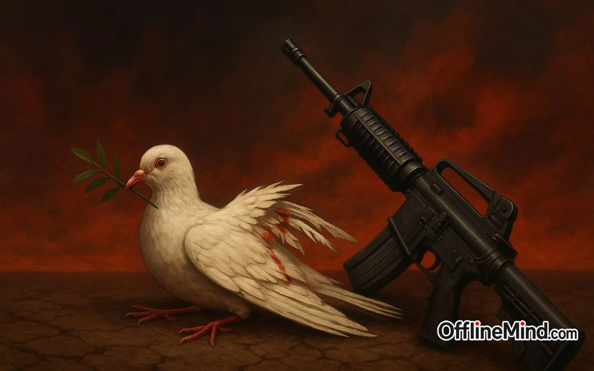 Pace e bombe, l’ipocrisia della destra