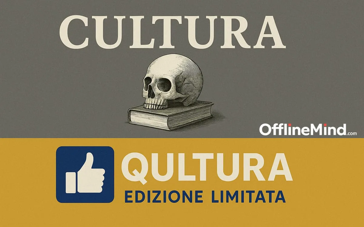 Qultura social: l’illusione che sostituisce la cultura