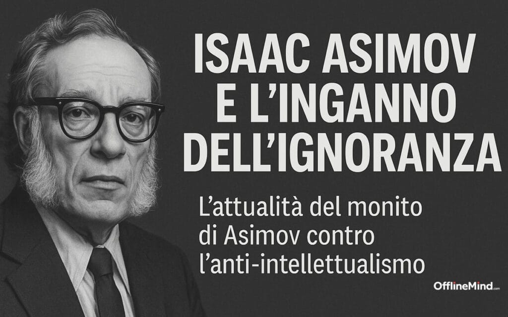 asimov e lignoranza