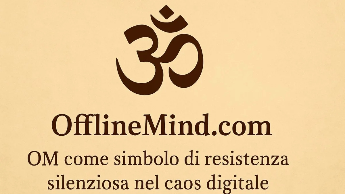 OfflineMind.com: il senso di OM