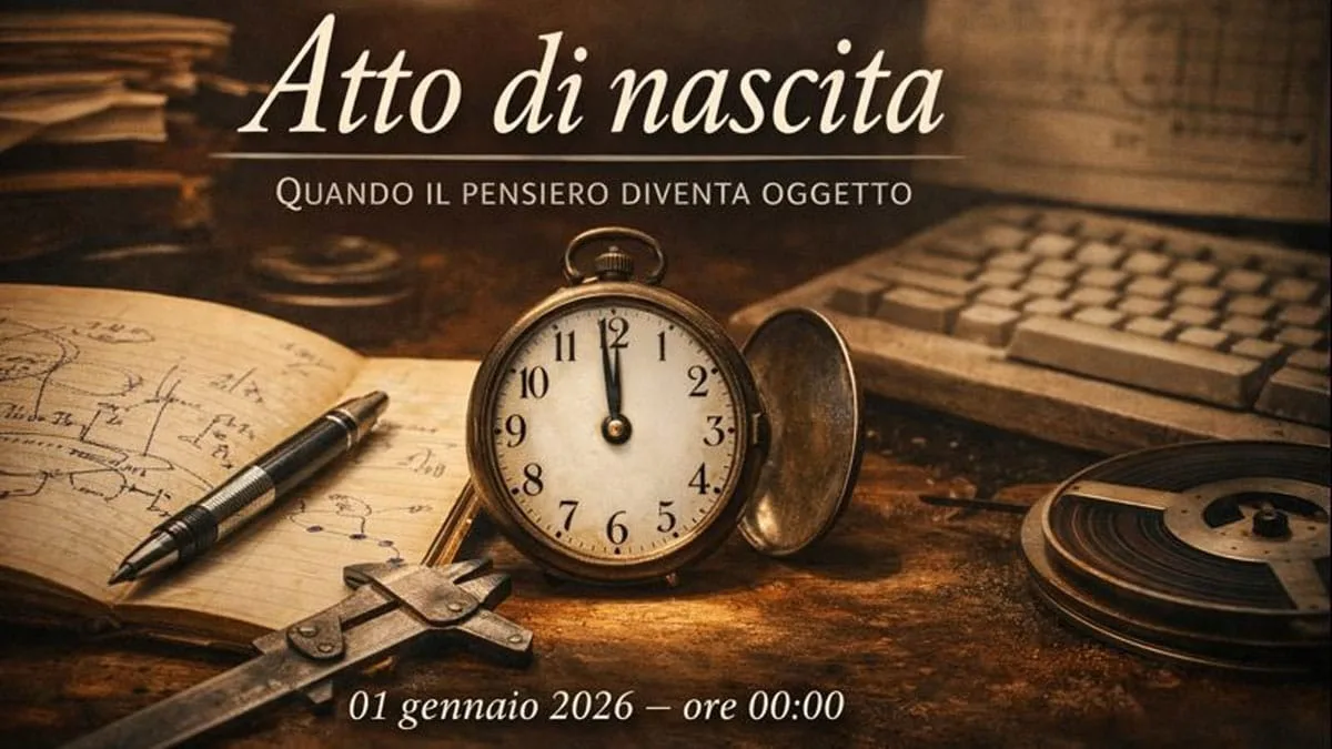 Atto di nascita PENSAI: quando il pensiero diventa oggetto