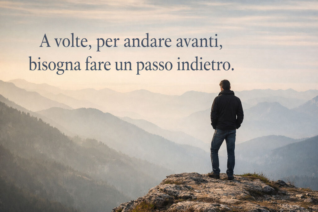 Il valore del passo indietro