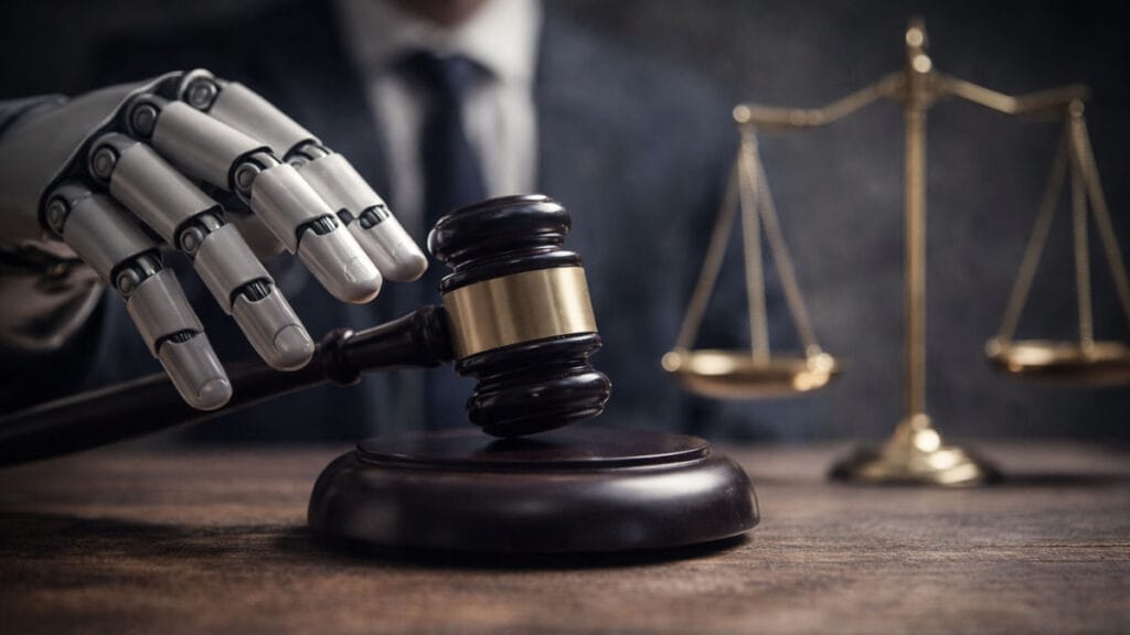 Quando fermare l’intelligenza artificiale diventa una decisione istituzionale — immagine generata dal sistema creativo AI
