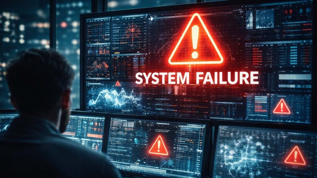 Sistema che ignora il rischio segnali di allarme prima del punto di non ritorno