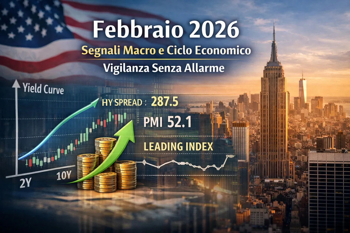 Febbraio 2026, segnali macro e ciclo economico: vigilanza senza allarme