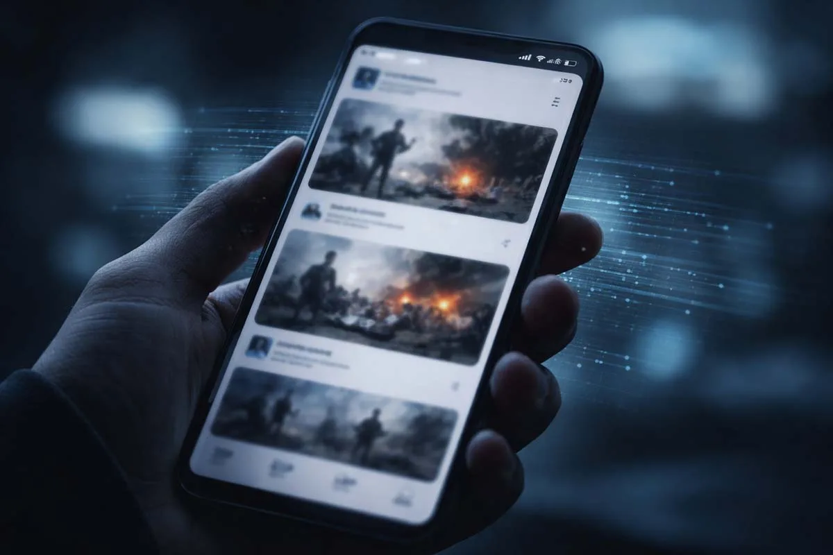 Algoritmi e guerra: come i social modellano la percezione dei conflitti