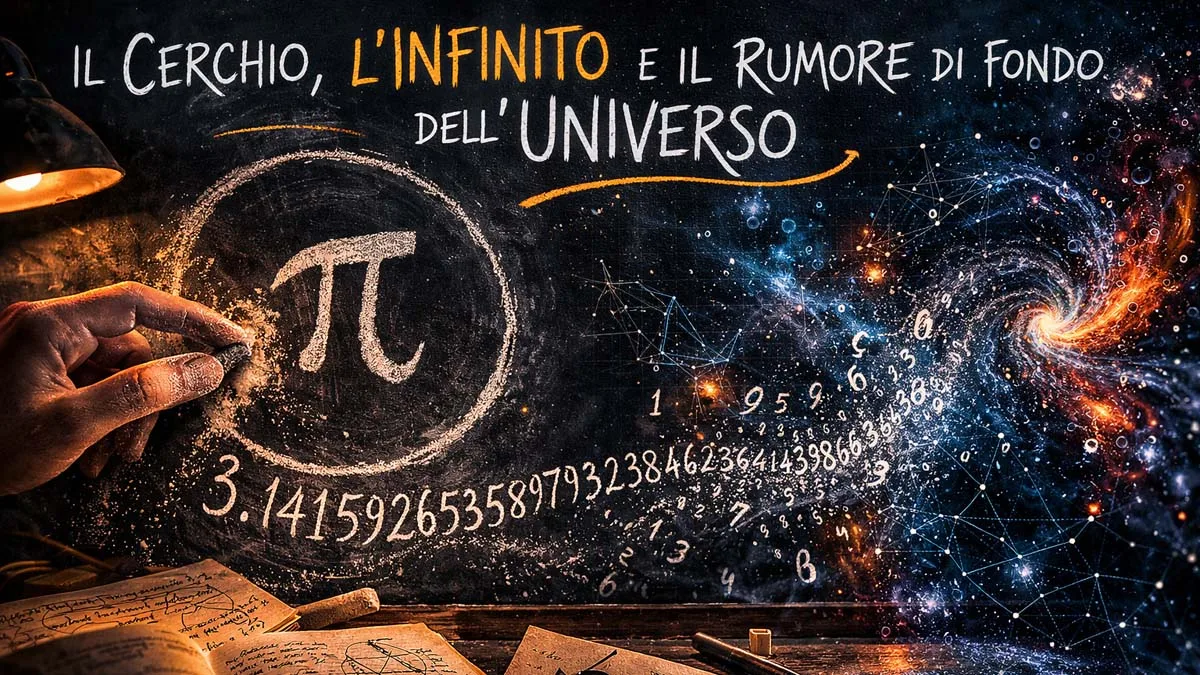 Il cerchio, l’infinito e il rumore di fondo dell’universo