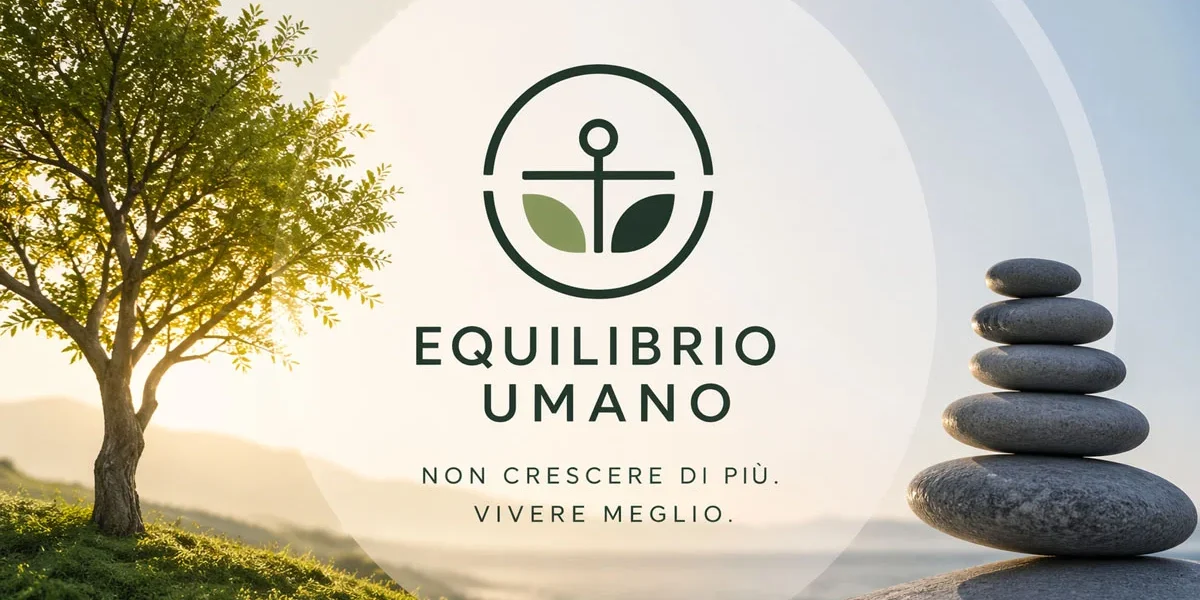 Non crescere di più. Vivere meglio.