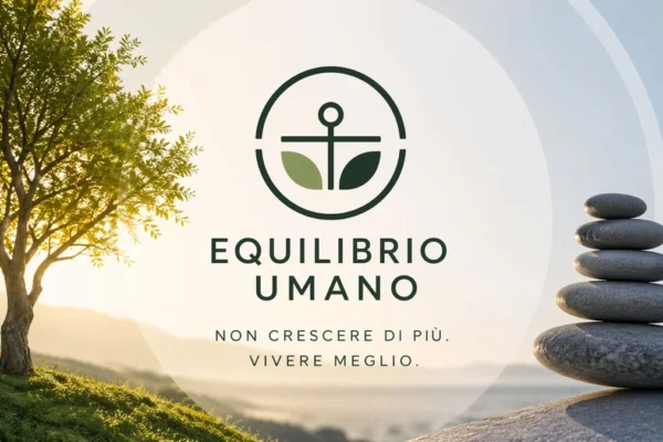Non crescere di più. Vivere meglio.