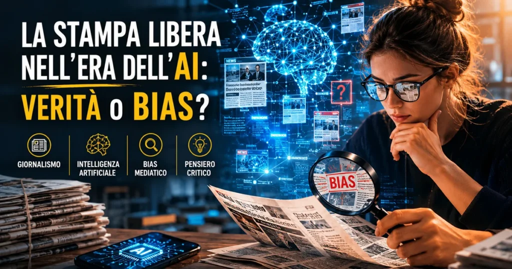 La stampa libera nell’era dell’intelligenza artificiale: verità o bias