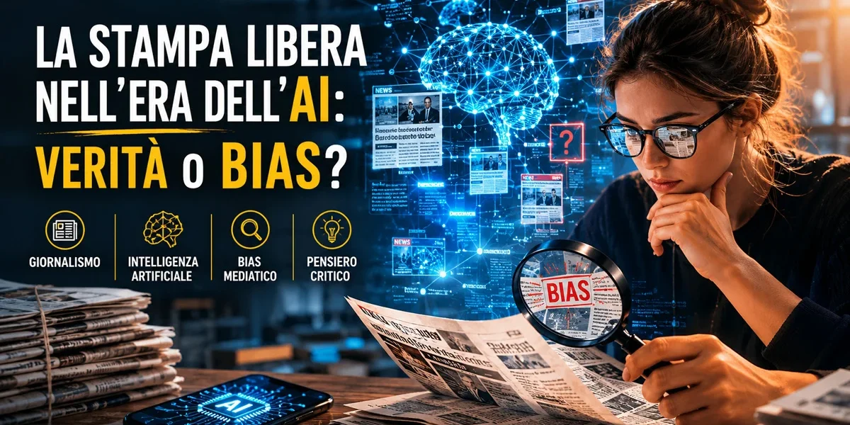 La stampa libera nell’era dell’AI: verità o bias?
