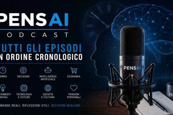 Podcast PENSAI: Tutti gli Episodi in Ordine Cronologico