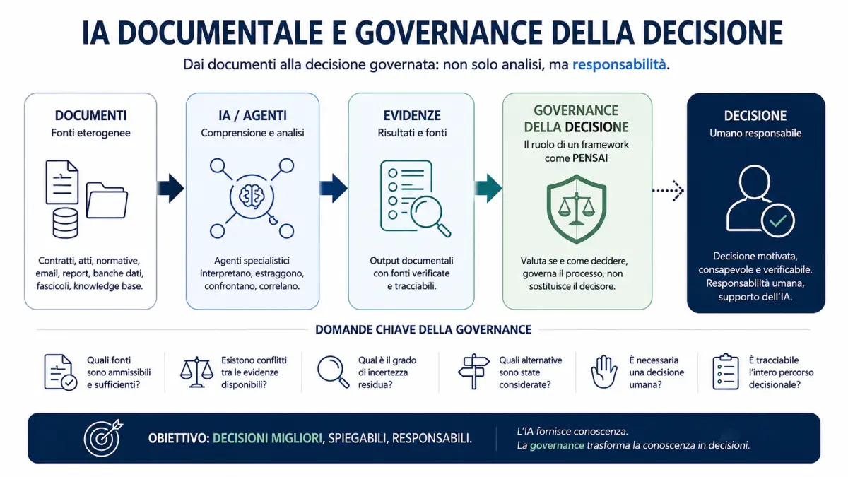 IA documentale e governance della decisione