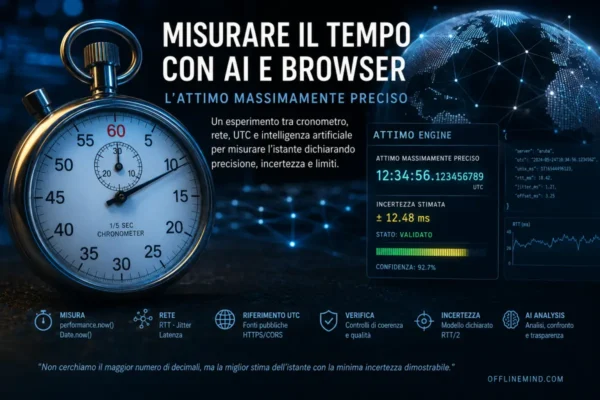 Attimo Massimamente Preciso: cronometro, AI e browser per la misurazione del tempo
