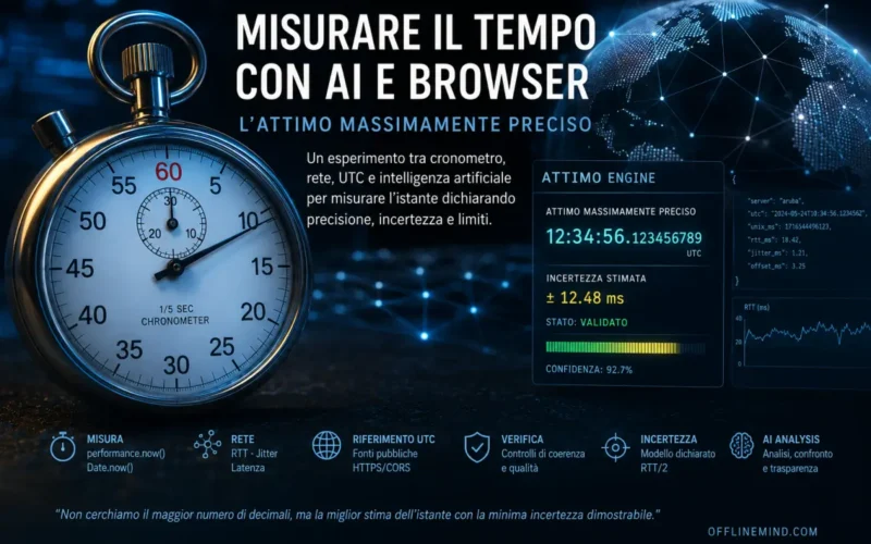 Attimo Massimamente Preciso: cronometro, AI e browser per la misurazione del tempo