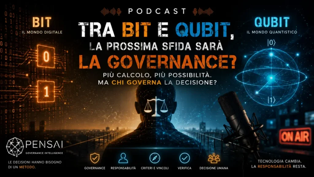 Tra bit e qubit: la prossima sfida sarà la governance