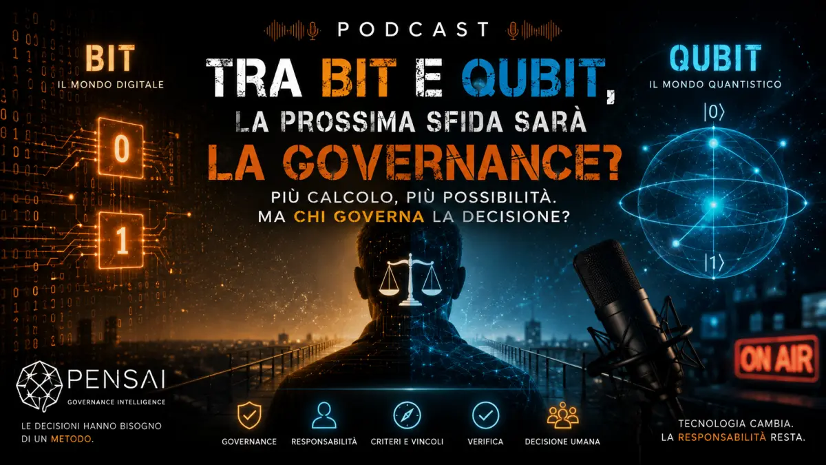 Tra bit e qubit: la prossima sfida sarà la governance