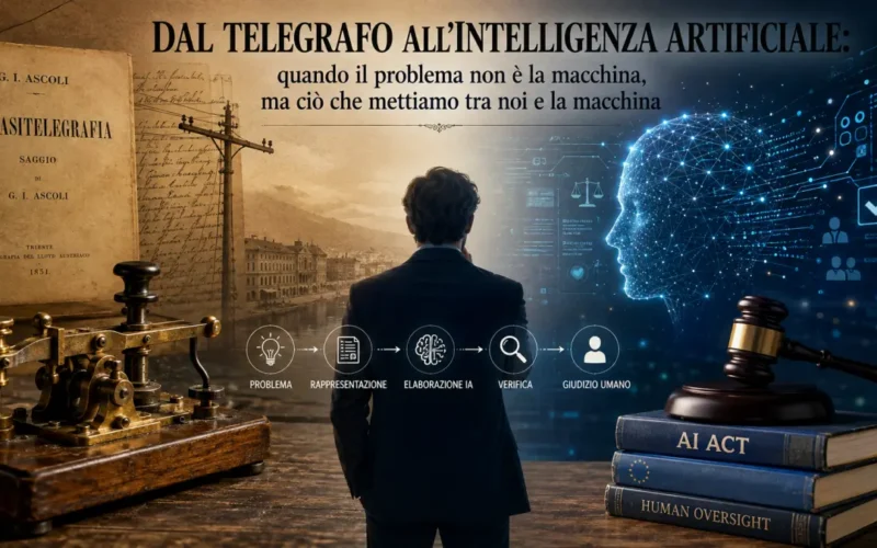 Pasitelegrafia di Ascoli e governance dell’intelligenza artificiale: dal telegrafo al giudizio umano