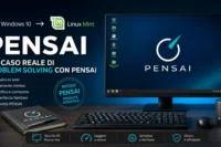 Passaggio da Windows 10 a Linux Mint con desktop PENSAI
