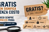 Gratis non significa senza costo: chiedi sempre il prezzo prima