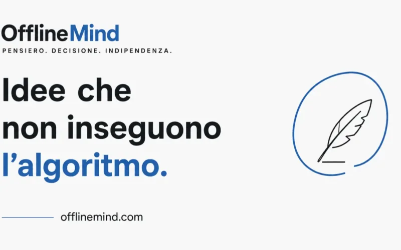 OfflineMind e il modello economico editoriale senza pubblicità