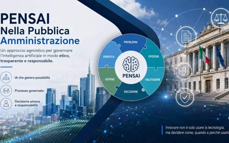 PENSAI nella Pubblica Amministrazione: governance dell’intelligenza artificiale, valutazione delle opzioni e responsabilità della decisione umana.