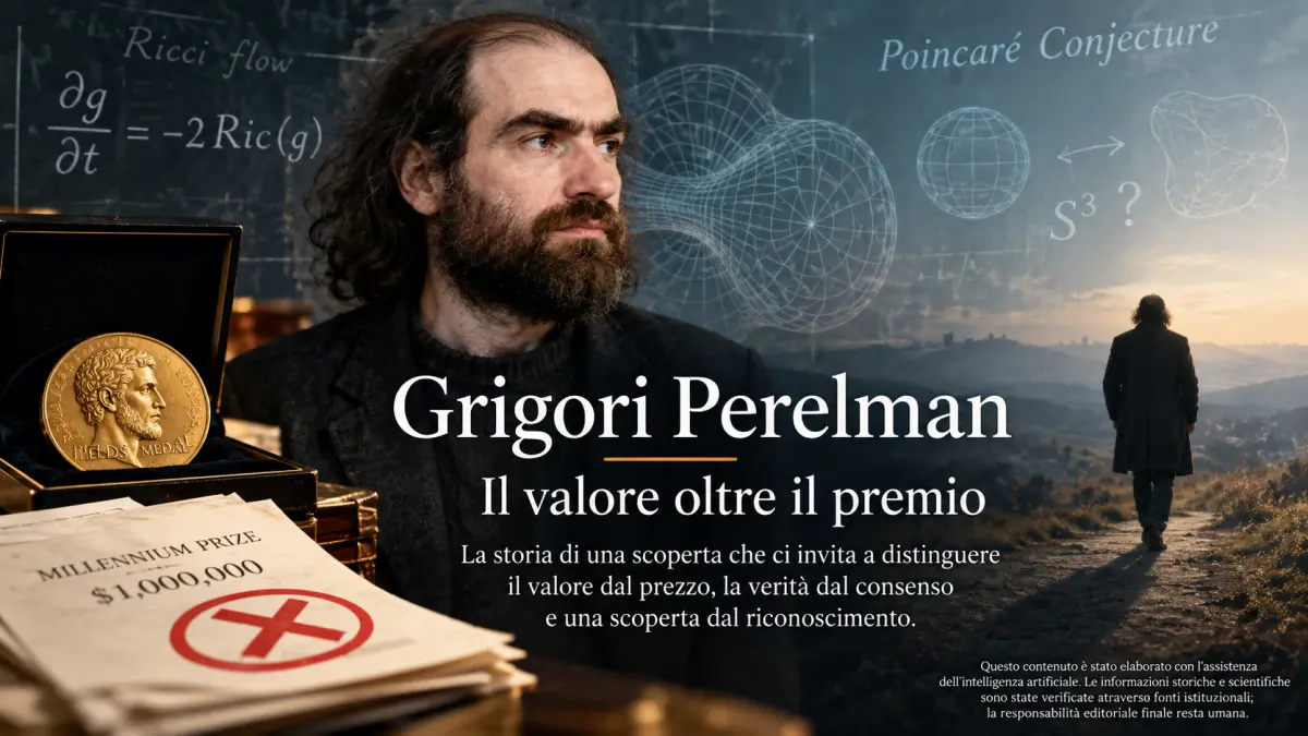 Grigori Perelman e il valore della ricerca matematica oltre premi e denaro