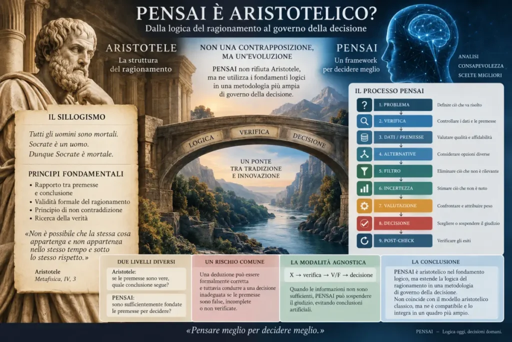 PENSAI e Aristotele: confronto tra logica aristotelica e metodologia decisionale PENSAI