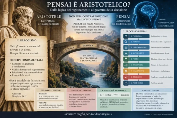 PENSAI e Aristotele: confronto tra logica aristotelica e metodologia decisionale PENSAI