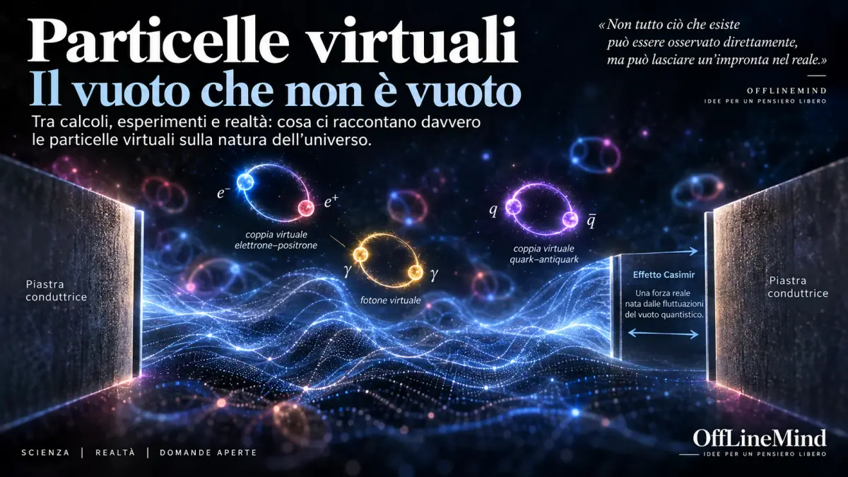 Particelle virtuali e fluttuazioni del vuoto nella fisica quantistica