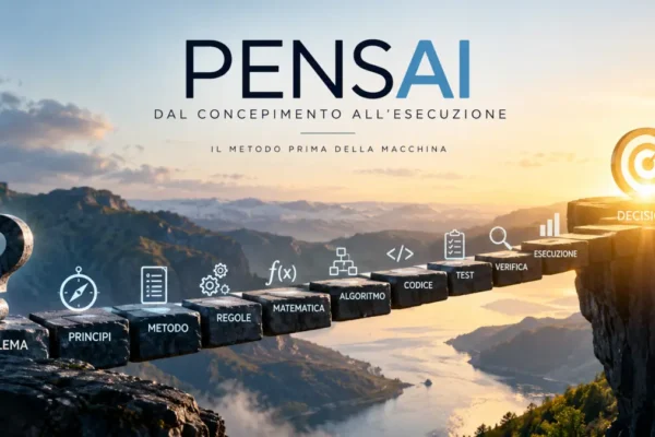 PENSAI, percorso dalla definizione del problema alla decisione attraverso metodo, matematica e verifica