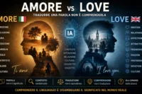 Confronto tra amore e love realizzato da ChatGPT