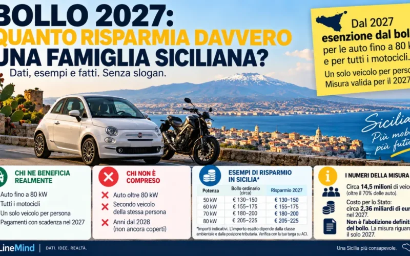 Bollo auto, Sicilia, Fisco, Mobilità