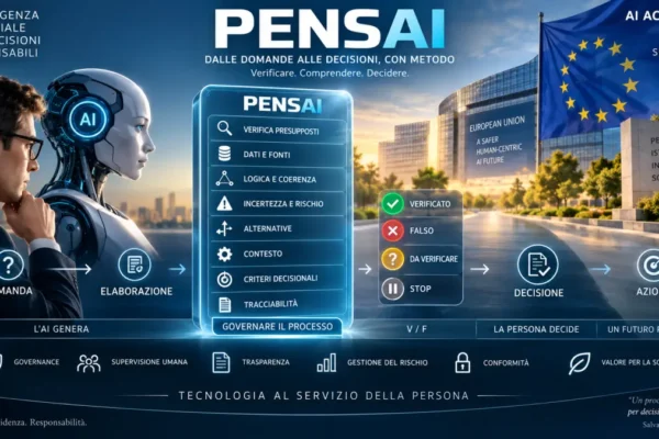PENSAI e AI Act 2026: governance, verifica dell’AI e supervisione umana