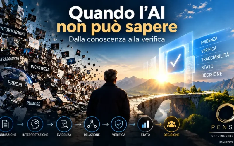 PENSAI Verification Kernel, percorso dalla conoscenza alla verifica dell’intelligenza artificiale