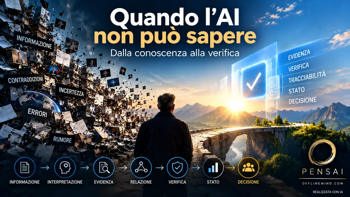 PENSAI Verification Kernel, percorso dalla conoscenza alla verifica dell’intelligenza artificiale