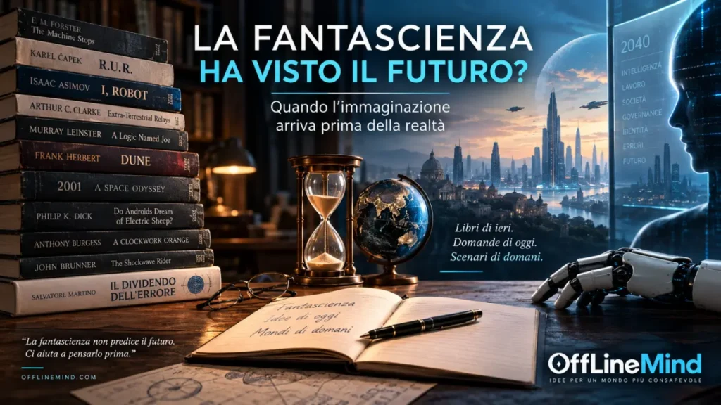 La fantascienza ha visto il futuro tra robot, libri e tecnologia
