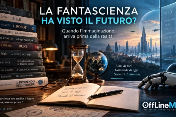 La fantascienza ha visto il futuro tra robot, libri e tecnologia